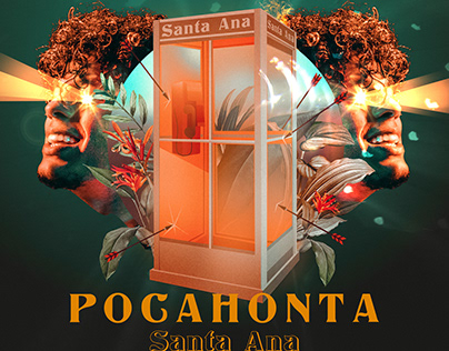 Diseño de portada "Pocahonta" Santa Ana