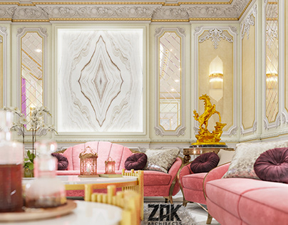 ZAK Architects® Artwork #Classic | Ladies Majlis | Oman