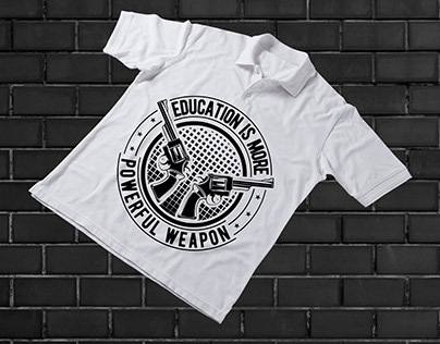 powerful weapon t shirt design