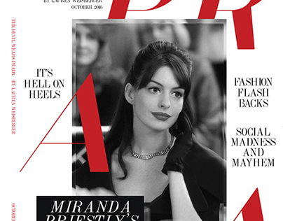 Devil Wears Prada Magazine Layout