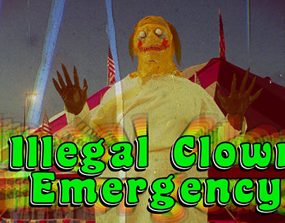 Illegal Clown Emergency 70s Short Film.