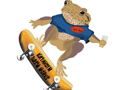 Katahdin Brew Works Sasquatch Series/ Gnarly Toad