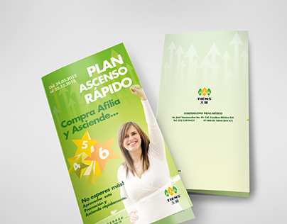 Brochure Green Promotional Plan