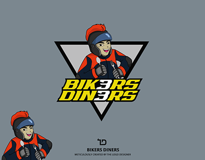 Custom made logo for Bikers Diners