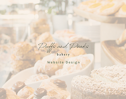 Puffs & Peaks Bakery Site Redesign