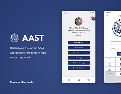AAST | App Redesign