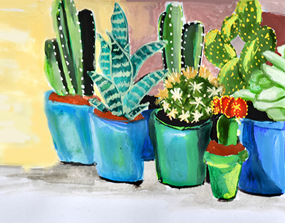 Cactus. Ilustración
