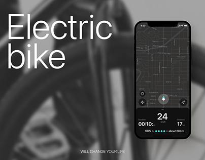 Ebike. Electric bike App