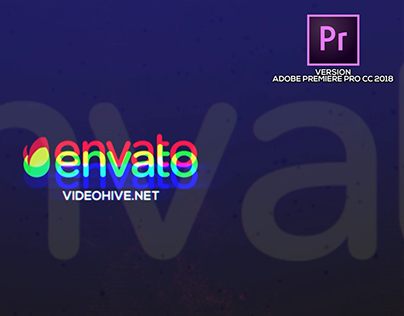 Glitch Logo Reveal (Adobe Premiere Pro CC Template)