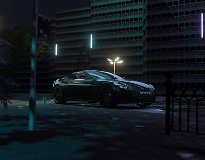 CG Animation (Aston Martin DB11)