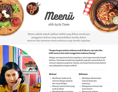 Meenu: Simple App for Foodie