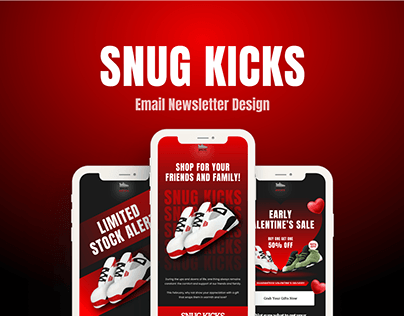 Snug Kicks Email Newsletter