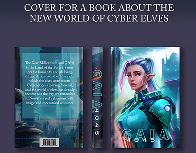 COVER BOOK ABOUT THE NEW WORLD OF CYBER ELVES