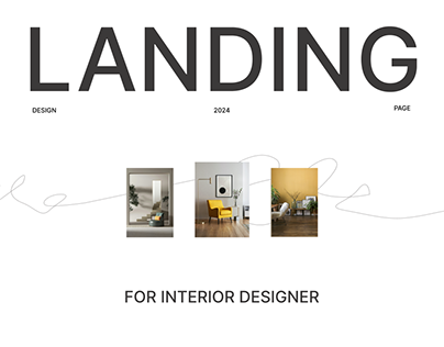 Interior Landing Page Design