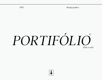 Portifólio - Graphic design