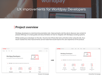 UX improvements for WP Developers site