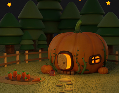 The Pumpkin house 3D