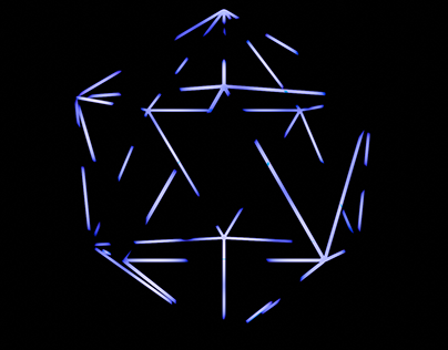 Icosahedron Frame