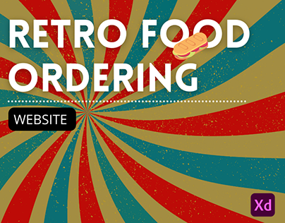 RETRO food ordering website - DCC