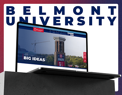 Belmont University - Home Page Redesign