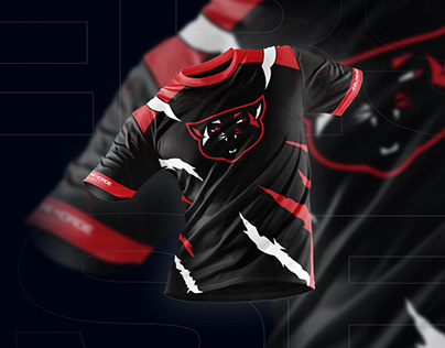 Esports gaming jersey design for AngryCatz