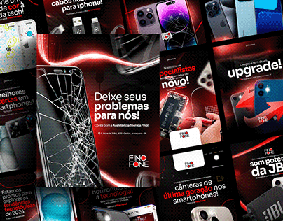 Project thumbnail - Social Media - Assistência Técnica - Loja de Celular