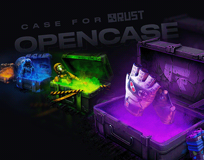 Weapon cases / Opencase Rust / UXUI