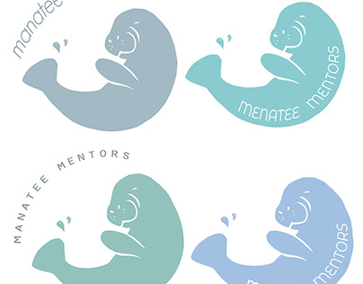 Manatee Mentors logo ideas