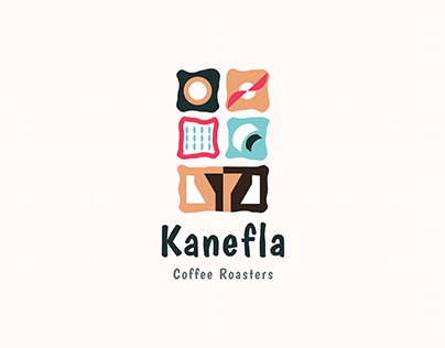Kanefla Coffee Roaster Logo Design