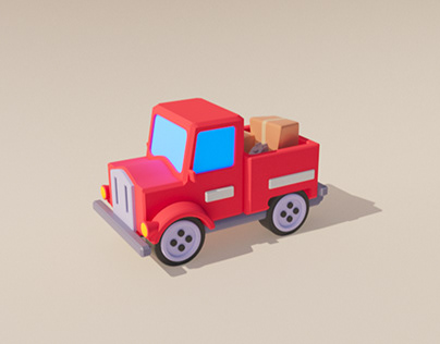 A Red Truck