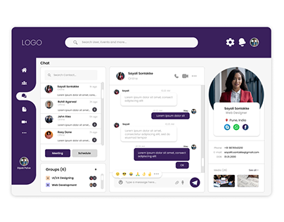 Chat Page UI Design