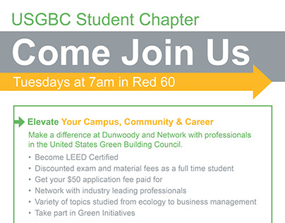 USGBC Student Chapter Poster