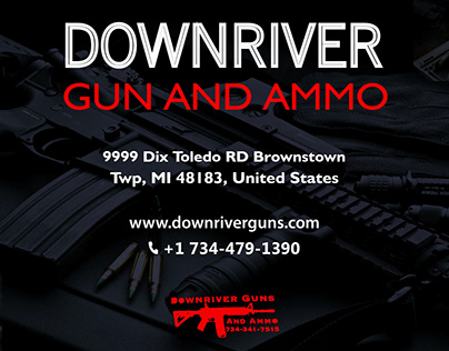 Banner Design for Gun and Ammo shop