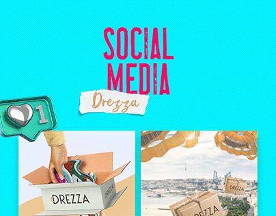 Social Media Posters for Drezza