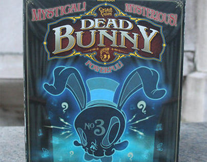 Vinyl Toy package design - Dead Bunny