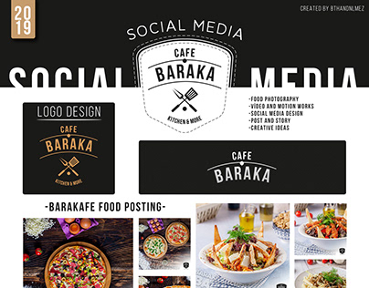 BARAKA KAFE FOOD POSTING | SOCIAL MEDIA DESIGN