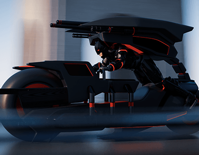 Dark Vengeance - The Flashpoint Batcycle