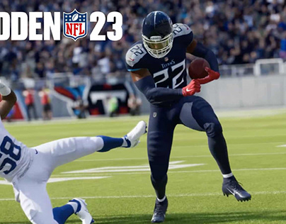 Madden NFL 23's design is sharp
