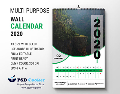 Multi Purpose Calendar 2020