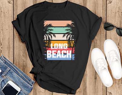 Beach T-shirt Design | Beach Shirt Design | Beach Tee