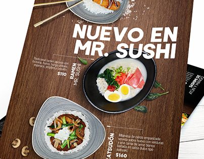 Menú Mr. Sushi