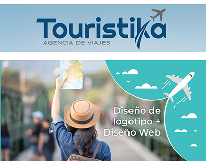 Diseño de logotipo + Página web | Touristika