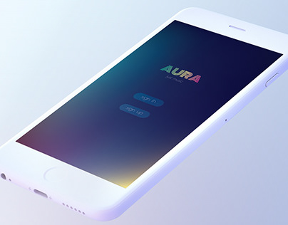 AURA music app