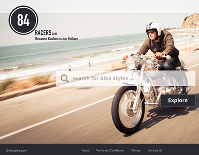 84racers - A cafe racer search engine