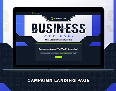 Business CTF 2021 | HTB | Landing Page