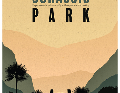 Travel Poster Jurassic Park