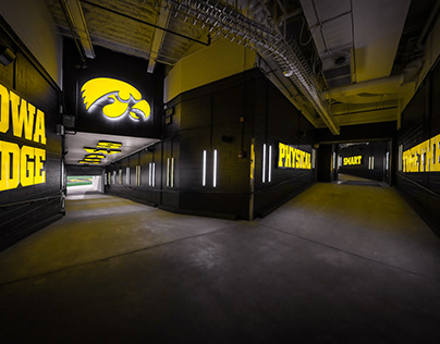 Iowa Football - Legacy Tunnel (Forty Nine Degrees)