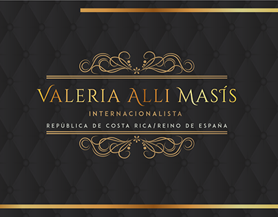 Valeria Alli's Business Card