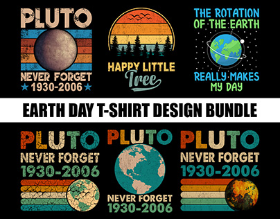 Project thumbnail - Earth Day T-Shirt Design Bundle