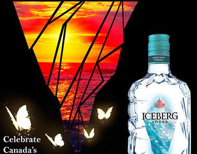 Iceberg Vodka Poster